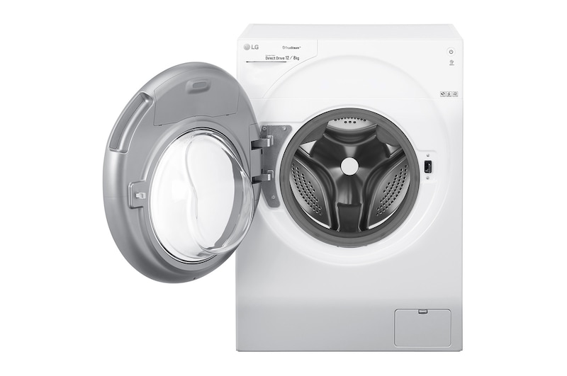 LG Lavante-séchante 12/8 KG | TrueSteam™ | EcoHybrid | Wi-Fi | 6 Motion Direct Drive™ | Smart Diagnosis™ | Moteur Direct Drive™ garanti 10 ans, LG F286G1GWRH